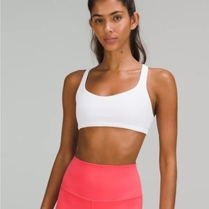 Lululemon white Free to Be Bra - Wild
Light Support, A/B Cup SIZE 2